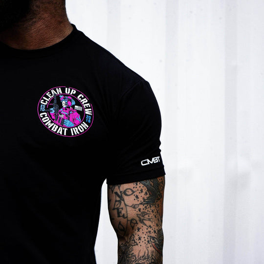 Clean up Crew Operator Skull Men's T-Shirt - One Revolver Surfboards