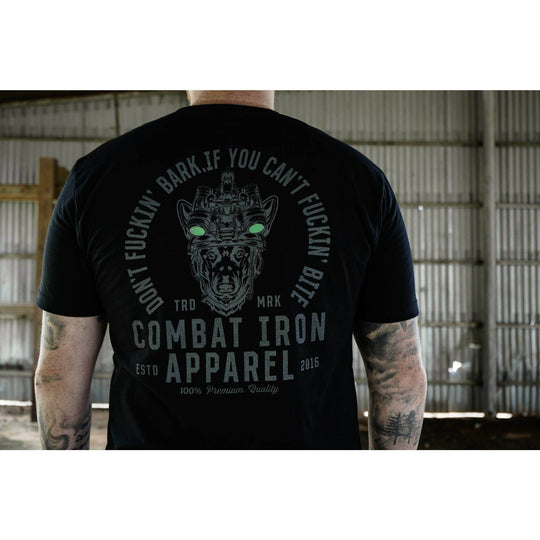 Don't Fuckin' Bark If You Can't Fuckin' Bite Men's T-Shirt - One Revolver Surfboards