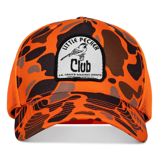Little Pecker Club B/W Patch Snapback Hat - One Revolver Surfboards