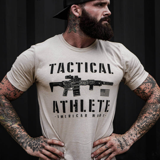 Tactical Athlete American Made Men's T-Shirt - One Revolver Surfboards