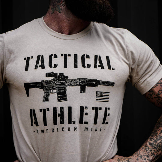 Tactical Athlete American Made Men's T-Shirt - One Revolver Surfboards