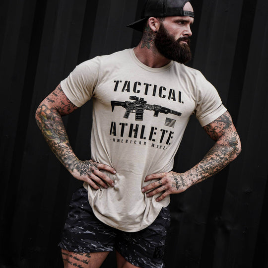 Tactical Athlete American Made Men's T-Shirt - One Revolver Surfboards
