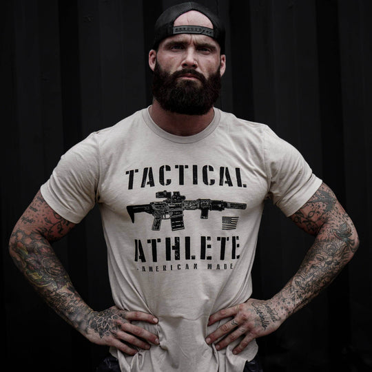 Tactical Athlete American Made Men's T-Shirt - One Revolver Surfboards