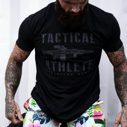 Tactical Athlete American Made Men's T-Shirt - One Revolver Surfboards