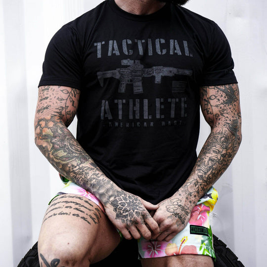 Tactical Athlete American Made Men's T-Shirt - One Revolver Surfboards