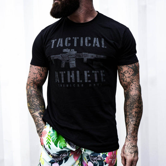 Tactical Athlete American Made Men's T-Shirt - One Revolver Surfboards