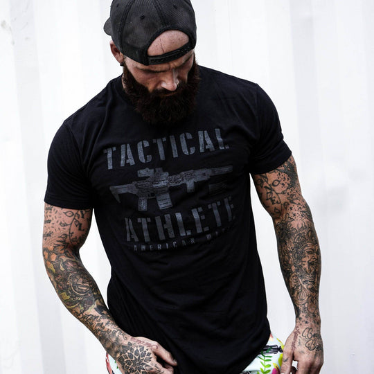 Tactical Athlete American Made Men's T-Shirt - One Revolver Surfboards