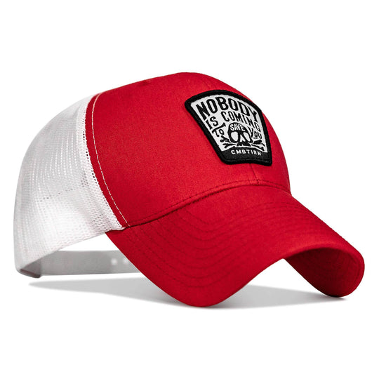 Nobody Is Coming To Save You Skull Patch Snapback Hat - One Revolver Surfboards