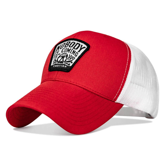 Nobody Is Coming To Save You Skull Patch Snapback Hat - One Revolver Surfboards