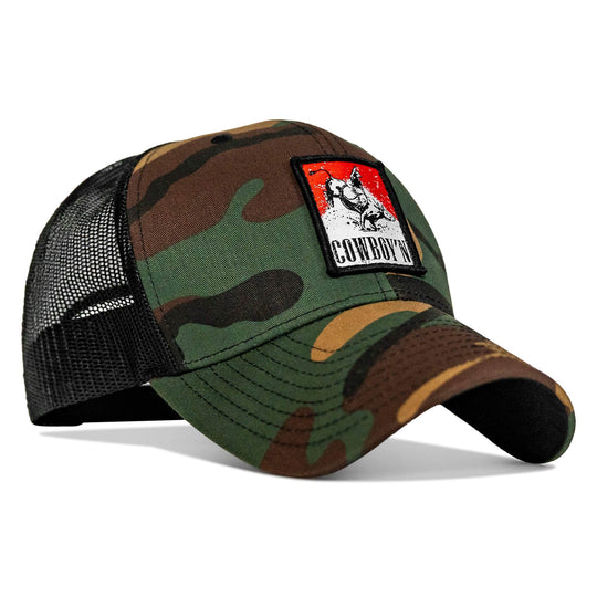 Cowboy'n Knuck If You Buck Patch SnapBack - One Revolver Surfboards