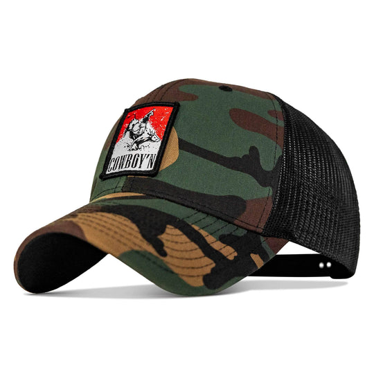 Cowboy'n Knuck If You Buck Patch SnapBack - One Revolver Surfboards