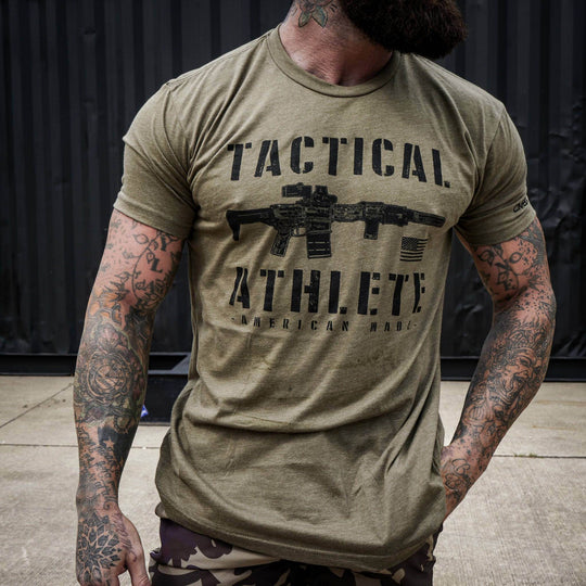 Tactical Athlete American Made Men's T-Shirt - One Revolver Surfboards