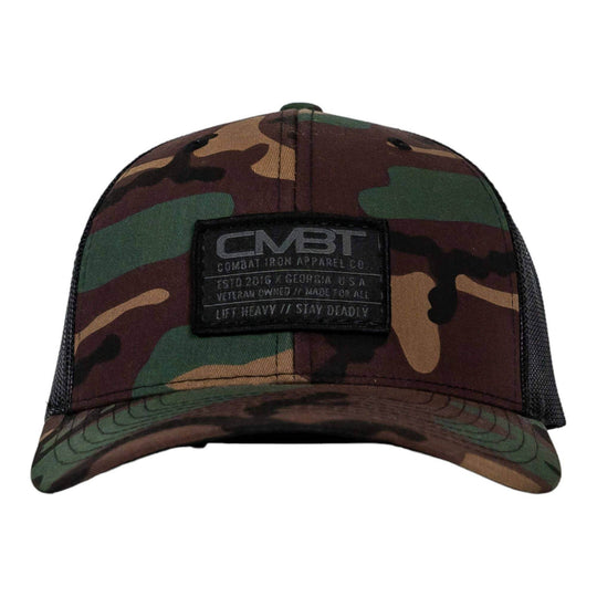 Branded CMBT Subdued Labeled Snapback Hat - One Revolver Surfboards