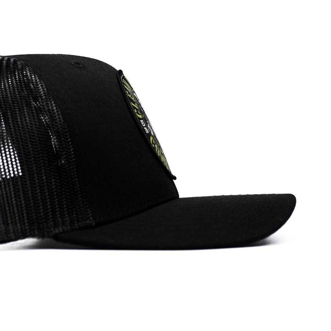 Clean Up Crew Patch Mid-Profile Mesh Snapback Hat - One Revolver Surfboards