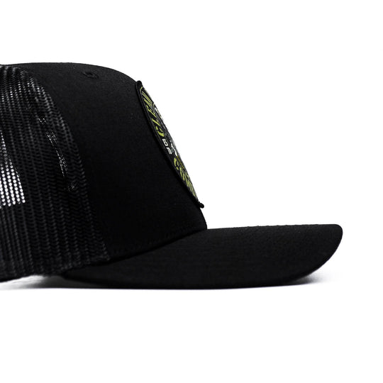Clean Up Crew Patch Mid-Profile Mesh Snapback Hat - One Revolver Surfboards