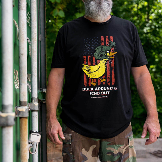 Duck Around and Find Out Men's T-Shirt - One Revolver Surfboards