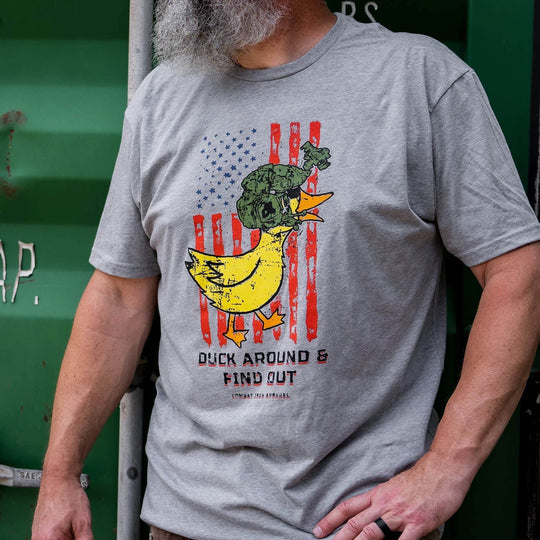 Duck Around and Find Out Men's T-Shirt - One Revolver Surfboards