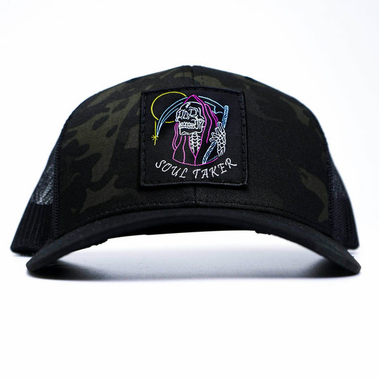Soul Taker Reaper Patch Snapback Hat - One Revolver Surfboards