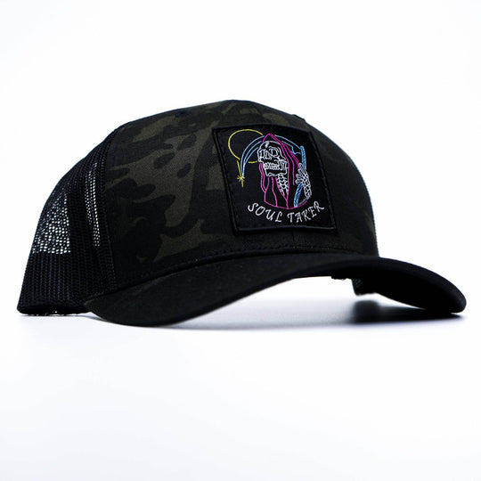 Soul Taker Reaper Patch Snapback Hat - One Revolver Surfboards