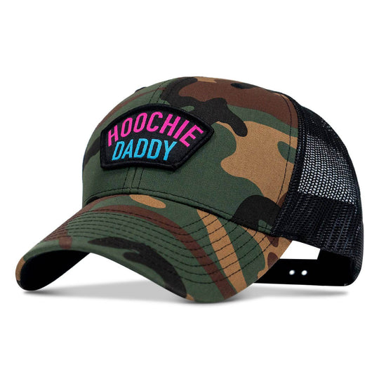 Retro Hoochie Daddy Patch Snapback Hat - One Revolver Surfboards