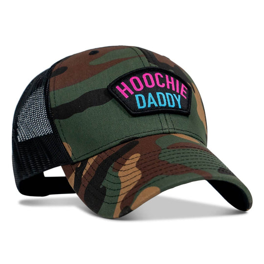 Retro Hoochie Daddy Patch Snapback Hat - One Revolver Surfboards