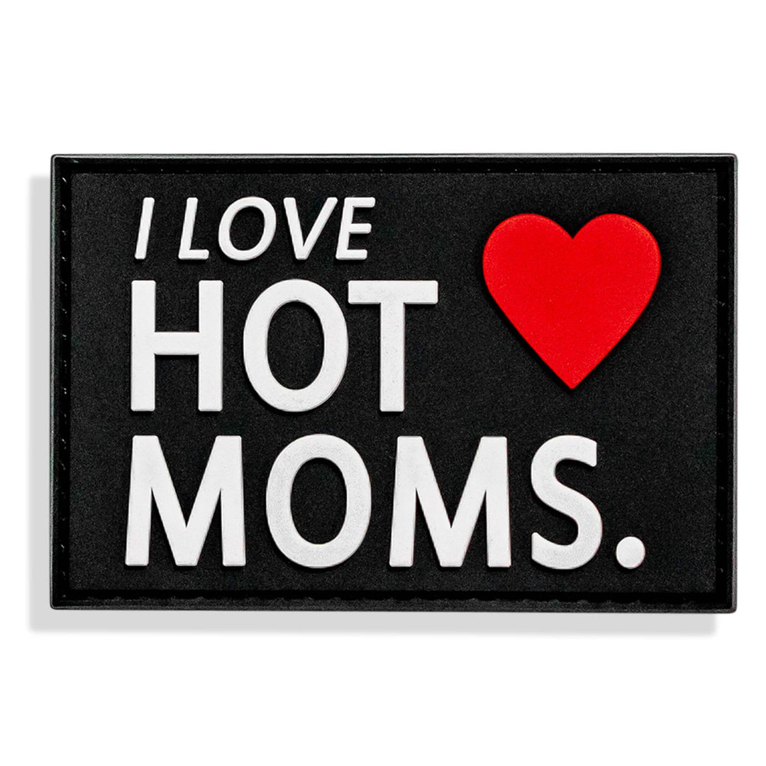 I Love Hot Moms' PVC Patch - One Revolver Surfboards