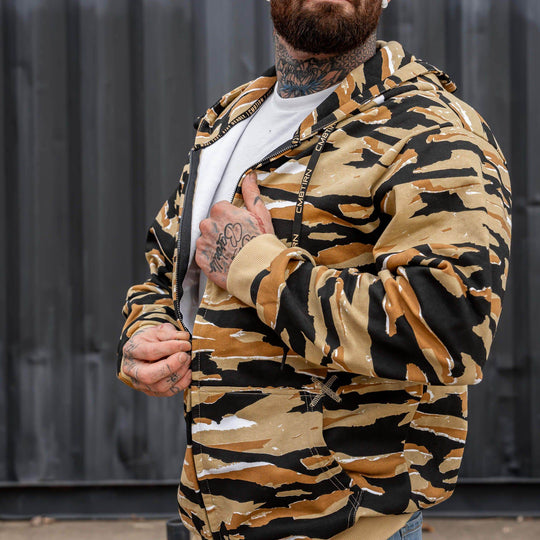 Men's Mid Weight Zipped Up Hoodie - One Revolver Surfboards