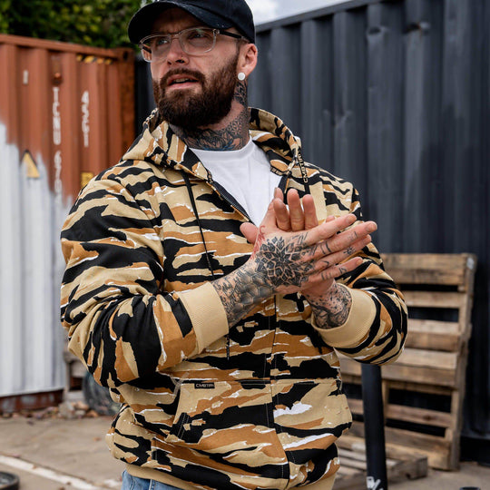 Men's Mid Weight Zipped Up Hoodie - One Revolver Surfboards