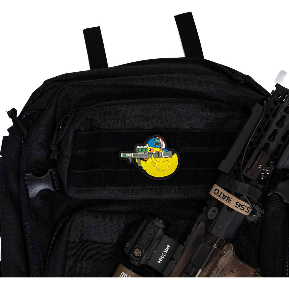 Beer Launcher Party TactiDuck PVC Patch - One Revolver Surfboards