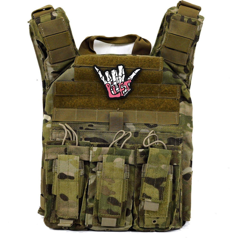 LIFT Skull Hand PVC Patch - One Revolver Surfboards