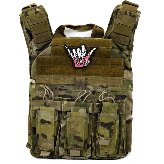 LIFT Skull Hand PVC Patch - One Revolver Surfboards