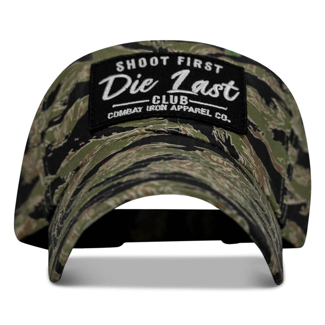 Shoot First. Die Last. Club Patch Low Profile Ripstop Flex Hat - One Revolver Surfboards