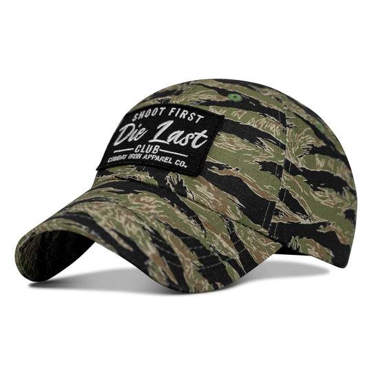 Shoot First. Die Last. Club Patch Low Profile Ripstop Flex Hat - One Revolver Surfboards