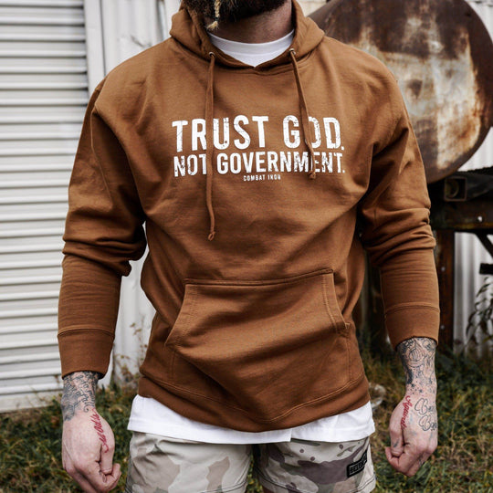 Trust God. Not Government. Men's Hoodie - One Revolver Surfboards