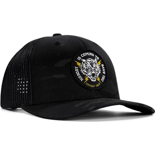 Nobody Is Coming To Save You Patch Snapback Hat - One Revolver Surfboards