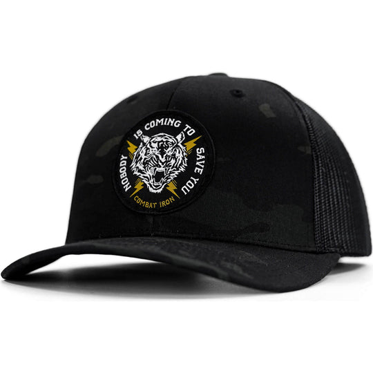 Nobody Is Coming To Save You Patch Snapback Hat - One Revolver Surfboards