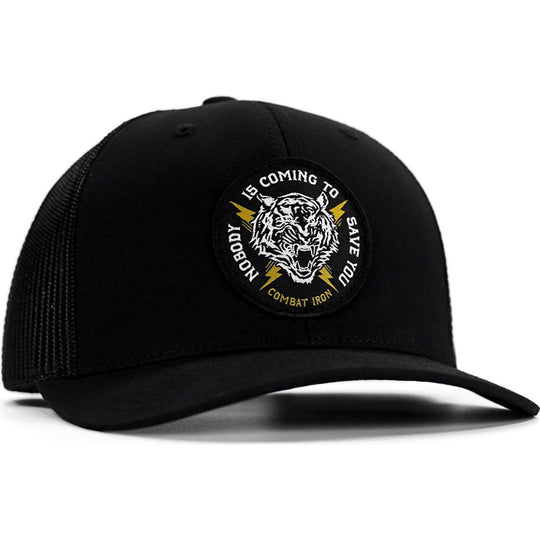 Nobody Is Coming To Save You Patch Snapback Hat - One Revolver Surfboards