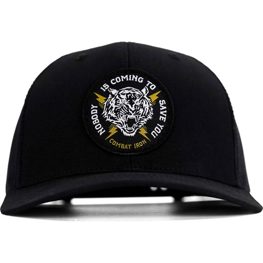 Nobody Is Coming To Save You Patch Snapback Hat - One Revolver Surfboards