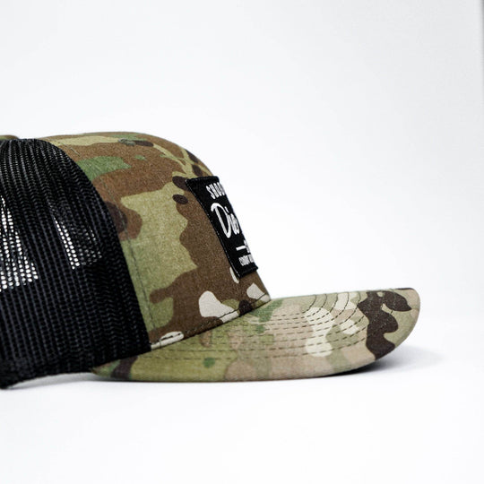 Shoot First. Die Last. Club Patch Snapback - One Revolver Surfboards