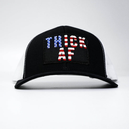 Thick AF USA Edition Patch Mid-Profile Mesh Snapback - One Revolver Surfboards
