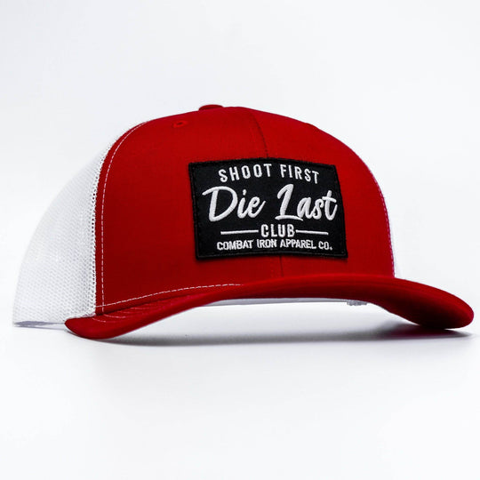 Shoot First. Die Last. Club Patch Snapback - One Revolver Surfboards