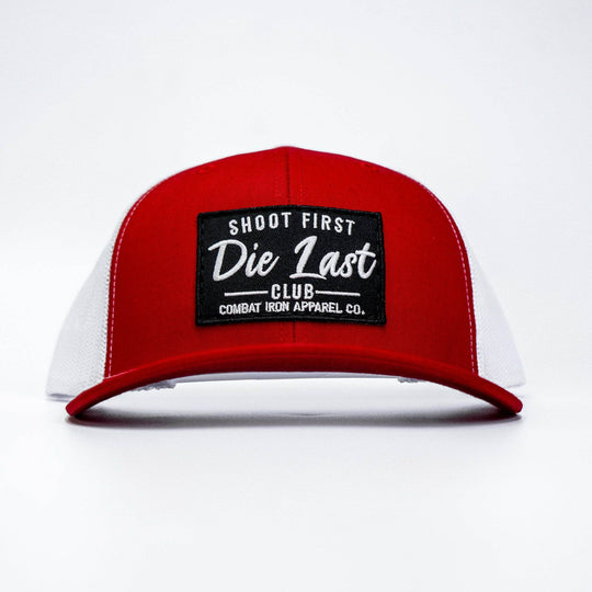Shoot First. Die Last. Club Patch Snapback - One Revolver Surfboards