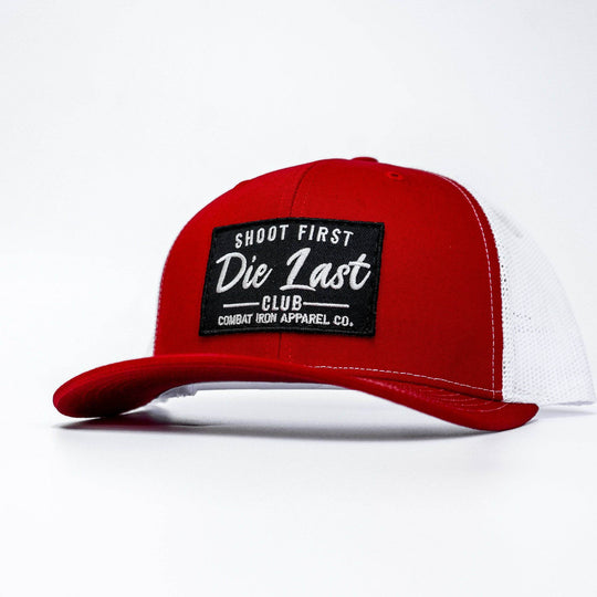 Shoot First. Die Last. Club Patch Snapback - One Revolver Surfboards