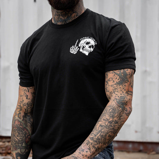 Fuck What They Think Skull Men's T-Shirt - One Revolver Surfboards