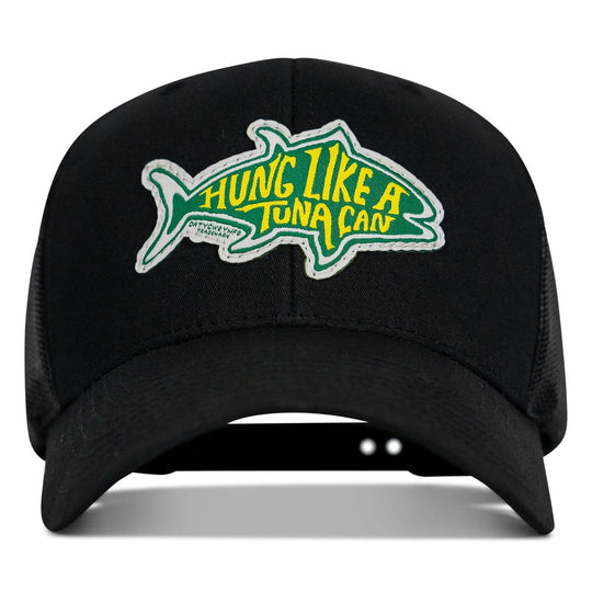 Hung Like A Tuna Can Snapback Hat - One Revolver Surfboards