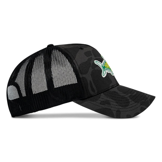 Hung Like A Tuna Can Snapback Hat - One Revolver Surfboards