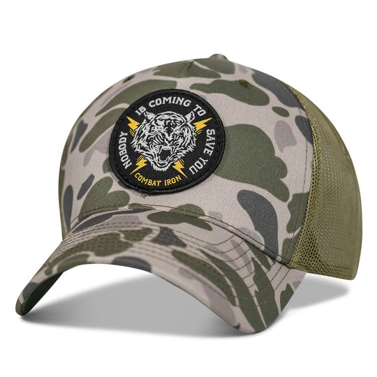 Nobody Is Coming To Save You Patch Snapback Hat - One Revolver Surfboards