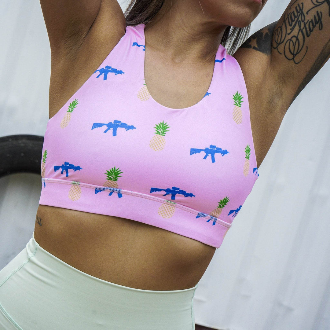 ESSENTIAL WIDE STRAP SPORTS BRA - One Revolver Surfboards