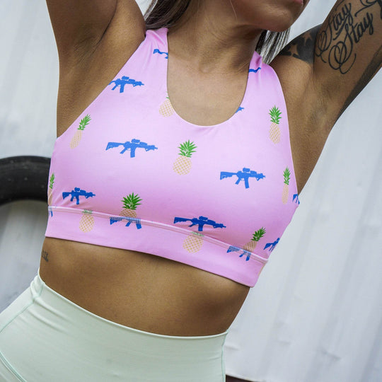 ESSENTIAL WIDE STRAP SPORTS BRA - One Revolver Surfboards