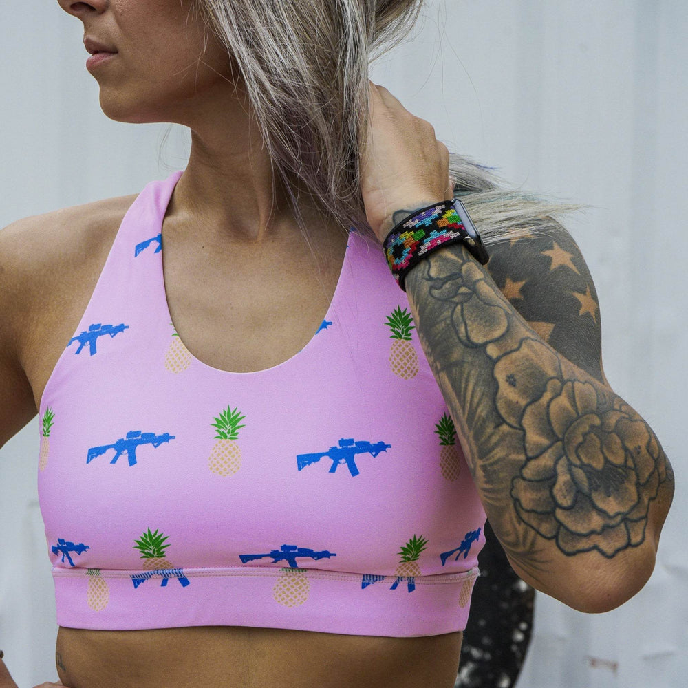 ESSENTIAL WIDE STRAP SPORTS BRA - One Revolver Surfboards